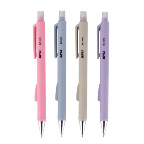 Mehaaniline pliiats Apli 0,7mm assortii