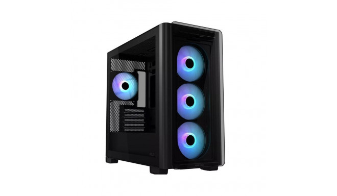 Asus Case||A23 PLUS|MidiTower|Case product features Transparent panel|MicroATX|MiniITX|Colour Black|