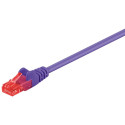 Goobay CAT 6 Patch Cable, U/UTP, violet 5 m