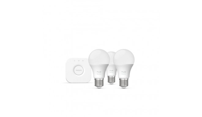 Philips Hue E WCA 806 A60 E27 3kit EU | E27 | 8 W | 16 miljonit värvi, valge ja värviline valgus