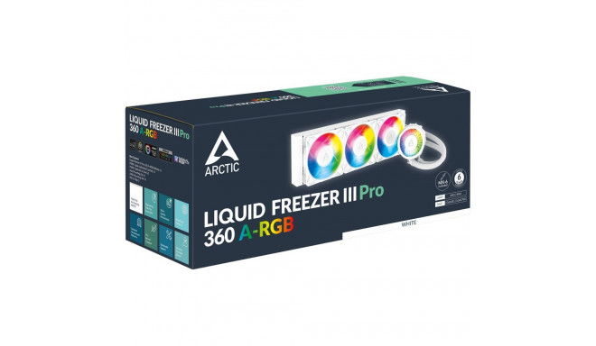 K Cooler veejahutus Arctic Liquid Freezer III PRO 360 ARGB valge