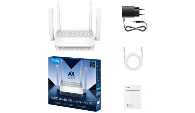Cudy AX3000 gigabit Wi-Fi 6 mesh ruuter