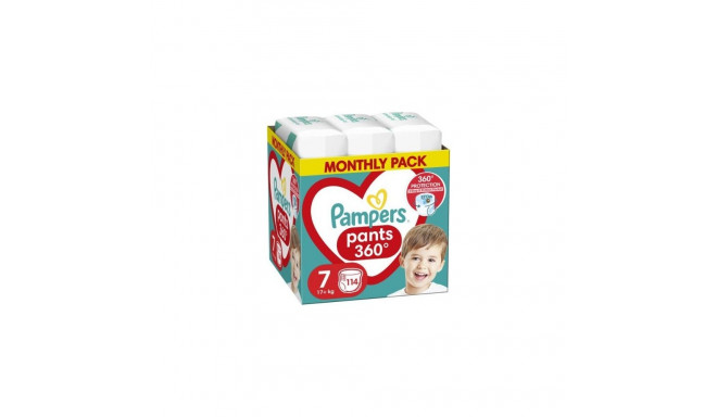 Pampers Diaper Pants 7, 17+ kg, 114 pcs.