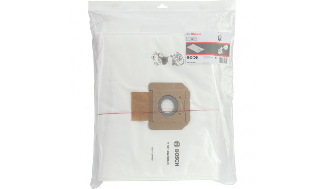 Bosch 5 pc. Fleece filter bags GAS 55 - 2607432038