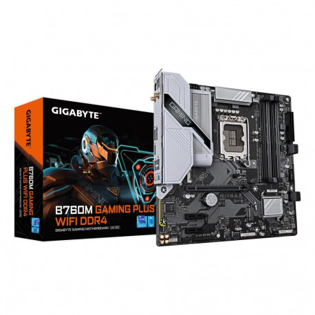 Mainboard|GIGABYTE|Intel B760 Express|LGA1700|Micro-ATX|Memory DDR4|Memory slots 4|2xPCI-Express 3.0