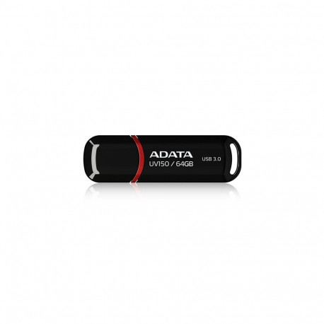 MEMORY DRIVE FLASH USB3.1 64GB/BLACK AUV150-64G-RBK ADATA