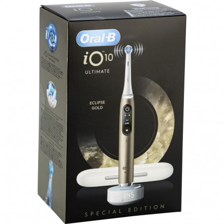 Oral-B iO Series 10 Eclipse Gold eriväljaanne valge