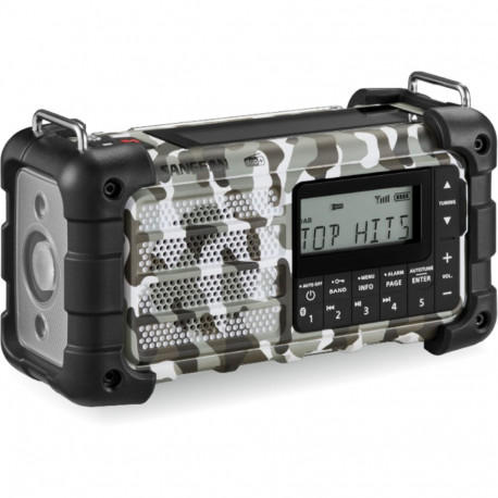 Sangean MMR-99 DAB+ Artic Camo Emergency/Hand Crank/Solar Radio