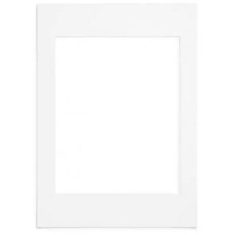 Passerpartout 50x70, white