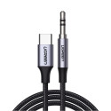 Ugreen cable USB C - mini jack 3.5mm 1m (AV143) Grey
