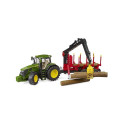 mänguasi traktor metsaveohaagisega 7R