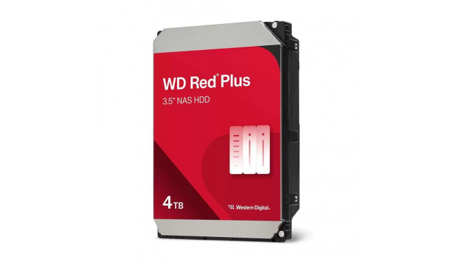 WD Red Plus WD40EFZZ HDD (4 TB; 3.5"; 128 MB; 5400 rpm)