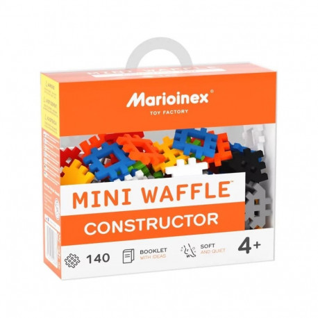 MARIOINEX Mini Waffle Building Blocks, 140 pieces