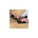 R-Go Tools Ergonomic keyboard R-Go Split Break v2 with break software, ergonomic split keyboard, QWE