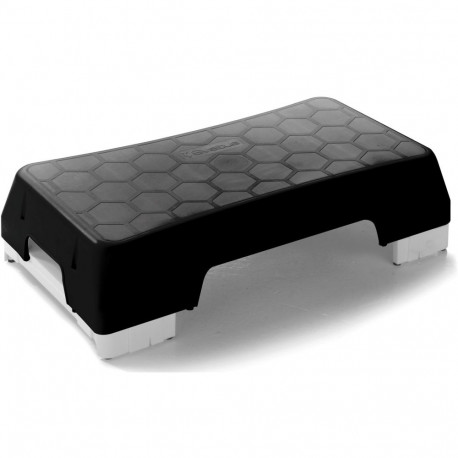 Aerobic step platform SVELTUS ECO STEP 0281 with risers