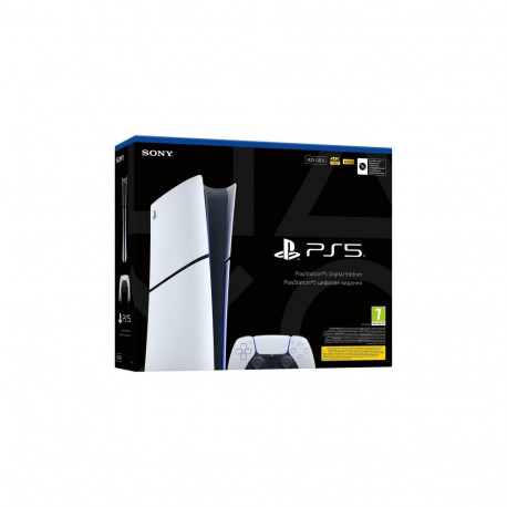 Sony PlayStation 5 Slim Digital Game Console, 825GB SSD, White