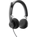 Logitech Zone juhtmega MSFT Teams on-ear USB-C hall kõrvaklapid