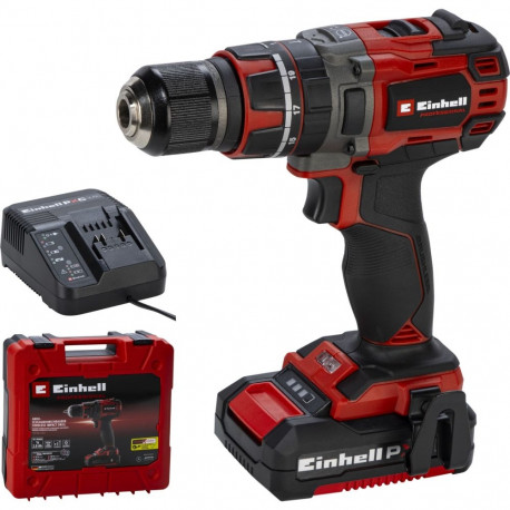 Einhell TP-CD 18/60 w zestawie: akumulator i ładowarka