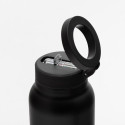 Magnetic holder compatible with MagSafe with 750ml container black