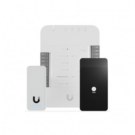 Ubiquiti G2 Starter Kit turvalisuse ligipääsukontrolli süsteem must, hõbedane