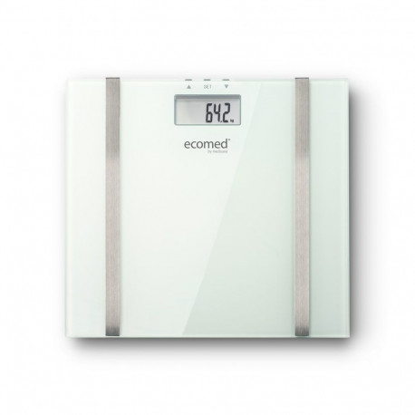 Ecomed elektrooniline kehakaal BS-70E ristkülikukujuline, valge