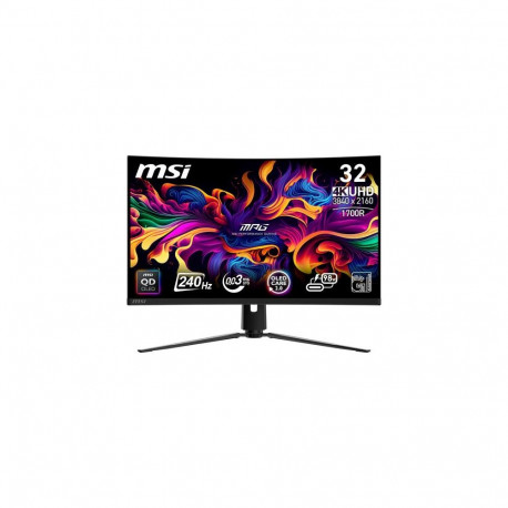 MSI MPG 321CURXDE QD-OLED computer monitor 80 cm (31.5") 3840 x 2160 pixels 4K Ultra HD Bla