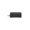 CLUB3D CSV-2542 12-1 USB-C® Quad DisplayLink Docking Station 2x Display- Port™ 8K60Hz + 2x HDMI™ 4K6