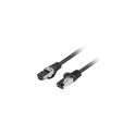 Lanberg PCF8-10CU-0200-BK networking cable Black 2 m Cat8.1 S/FTP (S-STP)
