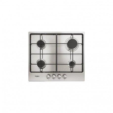 Whirlpool TGML 650 IX Stainless steel Built-in 58 cm Gas 4 zone(s)