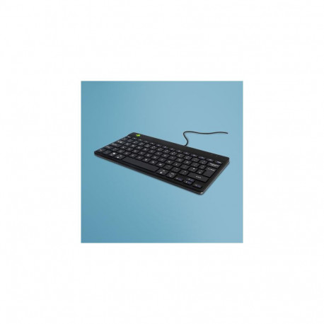 R-Go Tools Ergonomic keyboard R-Go Compact Break, compact keyboard with break software, QWERTY (UK),