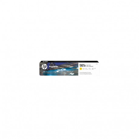 HP 981X High Yield Yellow Original PageWide Cartridge