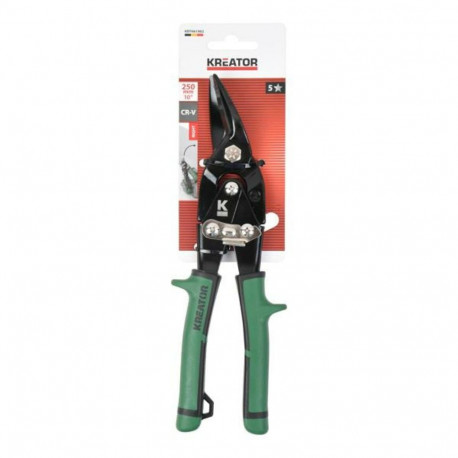 Kreator tin snip right cut KRTH61903, 250mm, 40mm blade, 1.5mm jaw capacity, 23mm working width, ant