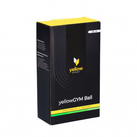 Võimlemispall Yellow Sport anti burst 22 cm roheline