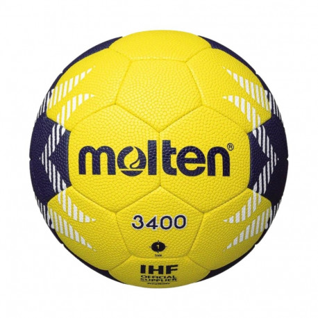 Piłka ręczna Molten H1A3400 YN żółto-granatowa 1