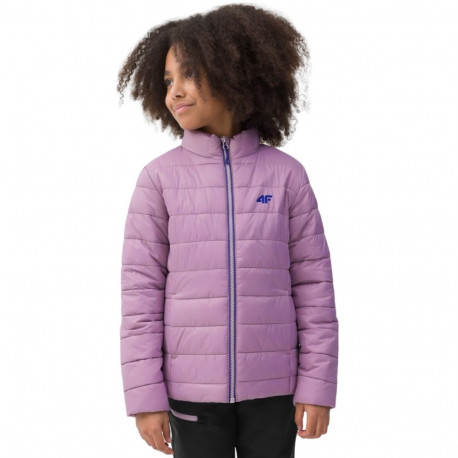 4F tüdrukute tepitud jope 4FJSS23TDJAF073 52S 158cm, helelilla