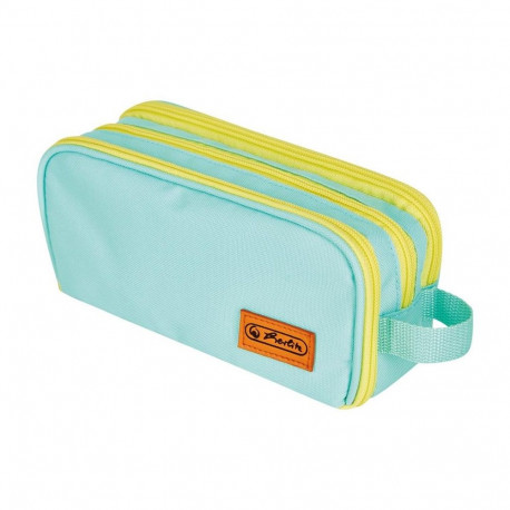 Herlitz pinal, 3 lukuga - Neon, münt/kollane