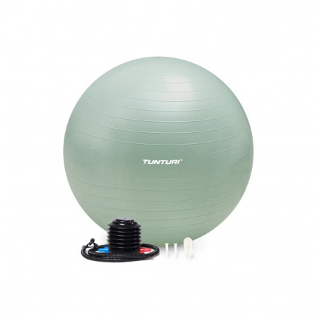 Võimlemispall TUNTURI Gymball 75cm, Anti-Burst, Mint