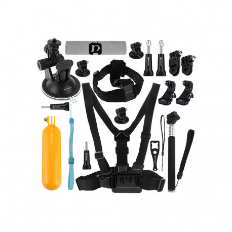 Set of 20 Puluz accessories for sports cameras (including Osmo Action 5 Pro, Insta360 Ace Pro 2) PKT