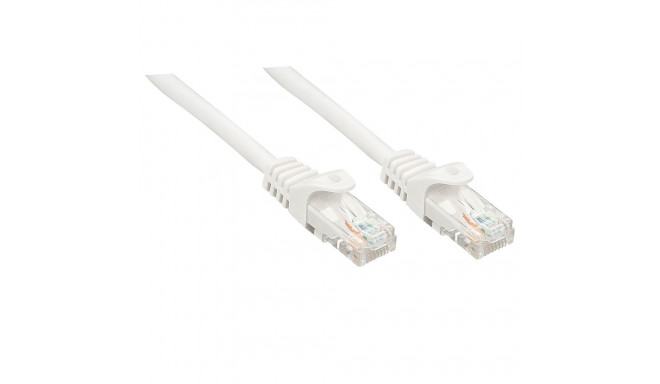 Patch cable Basic Cat6 U/UTP, white, 3m