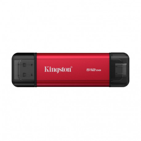 Kingston kahepoolne kaasaskantav pooljuhtketas, USB Type-A ja Type-C, 512 GB, pooljuhtketta liides U