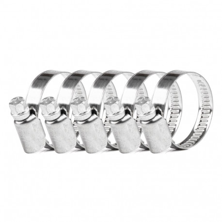 Voolikuklambrid 5 tk 16-27mm laius 9mm