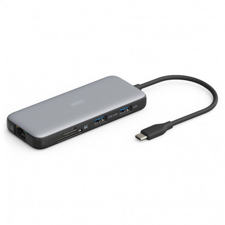 Digitus USB-C dokkimisjaam, 8-pordiline
