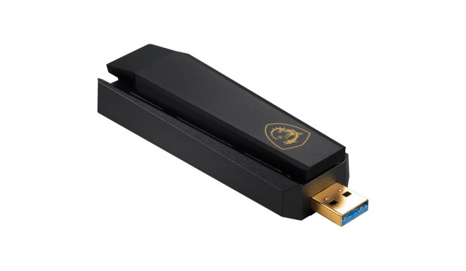 MSI AXE5400 network card WLAN 2402 Mbit/s
