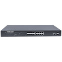 Intellinet 16-portine gigabit ethernet PoE+ veebihallatav lüliti 2 SFP pordiga, 16 x PoE porti, IEEE