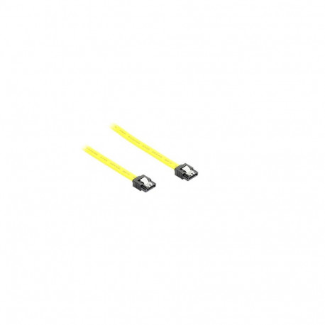 Alcasa SATA 0.5m SATA cable Yellow