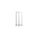 Open rack stand 19 inches 42U 600x1000 grey