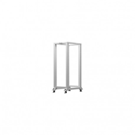 Open rack stand 19 inches 32U 600x1000 grey