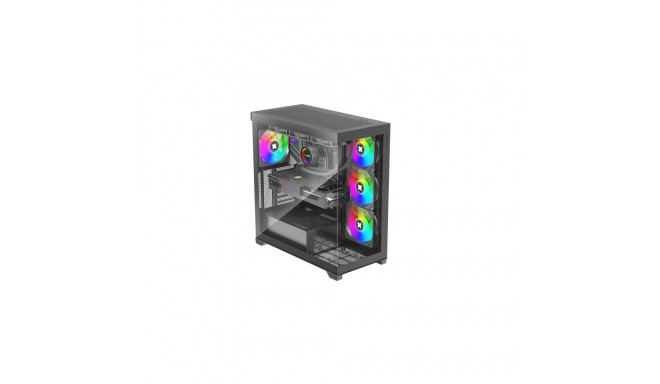 Case|XILENCE|ATX/micro ATX/Mini-ITX|Black|Midi Tower|PC|X818.ARGB