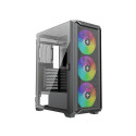 Case|XILENCE|ATX/micro ATX/Mini-ITX|Black|Midi Tower|PC|XG161