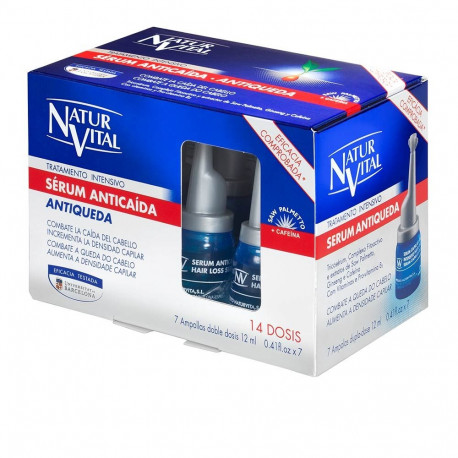 Natur Vital juuste väljalangemise vastane seerum intensiivhooldus 7 ampulli x 12ml